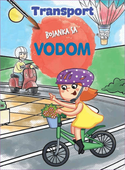 Slikovnica - Transport - bojanka sa vodom