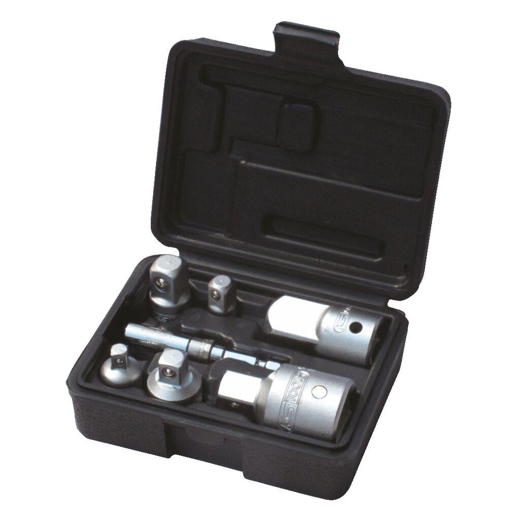 KS Tools Set adaptera, Hrom, 7 komada