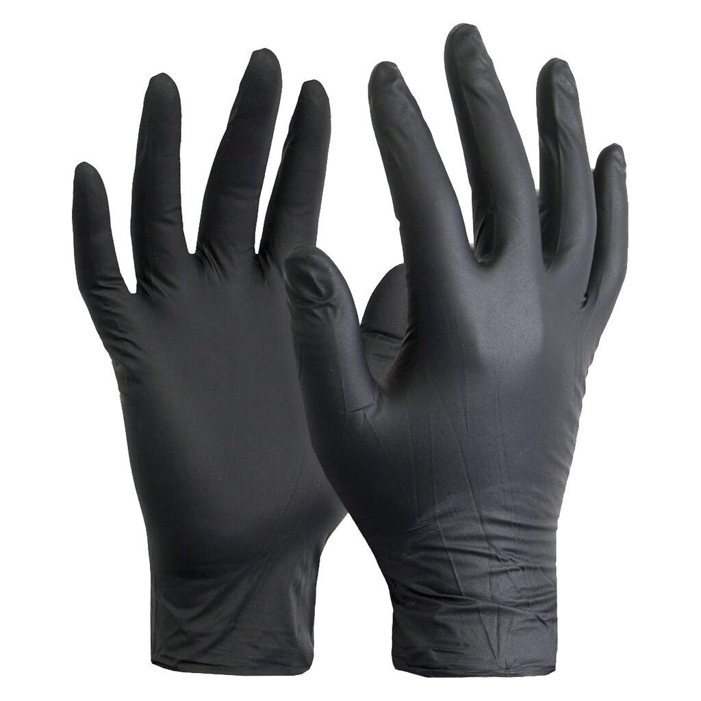 Vigor Nitrilne rukavice V6434-XL, XL, Crne