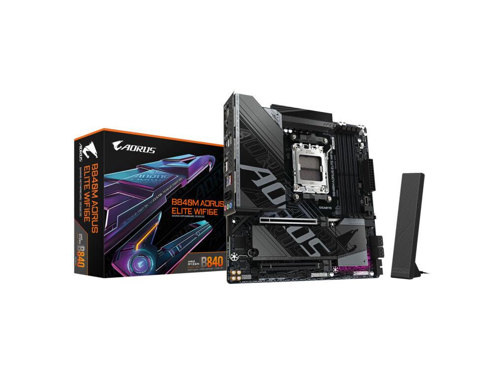 Gigabyte matična ploča MB B840 Aourus Elite, AM5