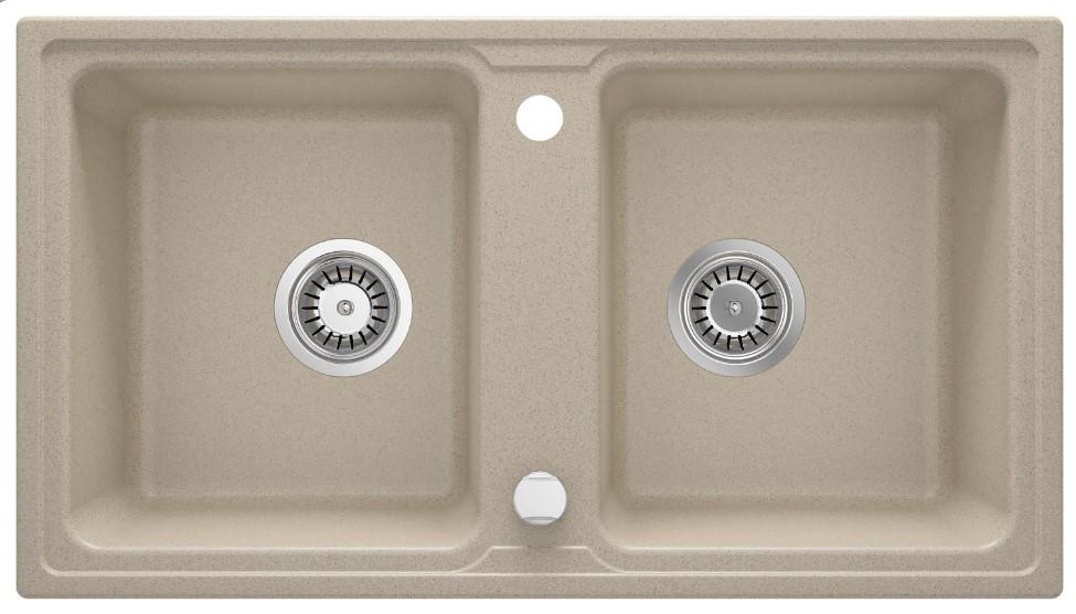 Deante ZQZ 7203 Granitna sudopera Zorba 78/SD/2, Boja peska