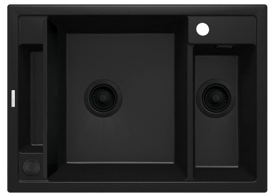 Deante ZRM N503 Granitna sudopera Magnetic, Crna