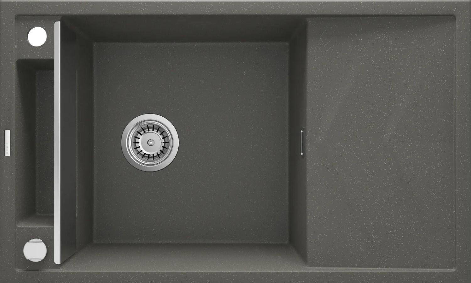 Deante ZRM  T113 Granitna sudopera Magnetic, Antracit