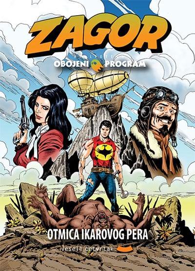Obojeni program 56 Zagor, Otmica Ikarovog pera