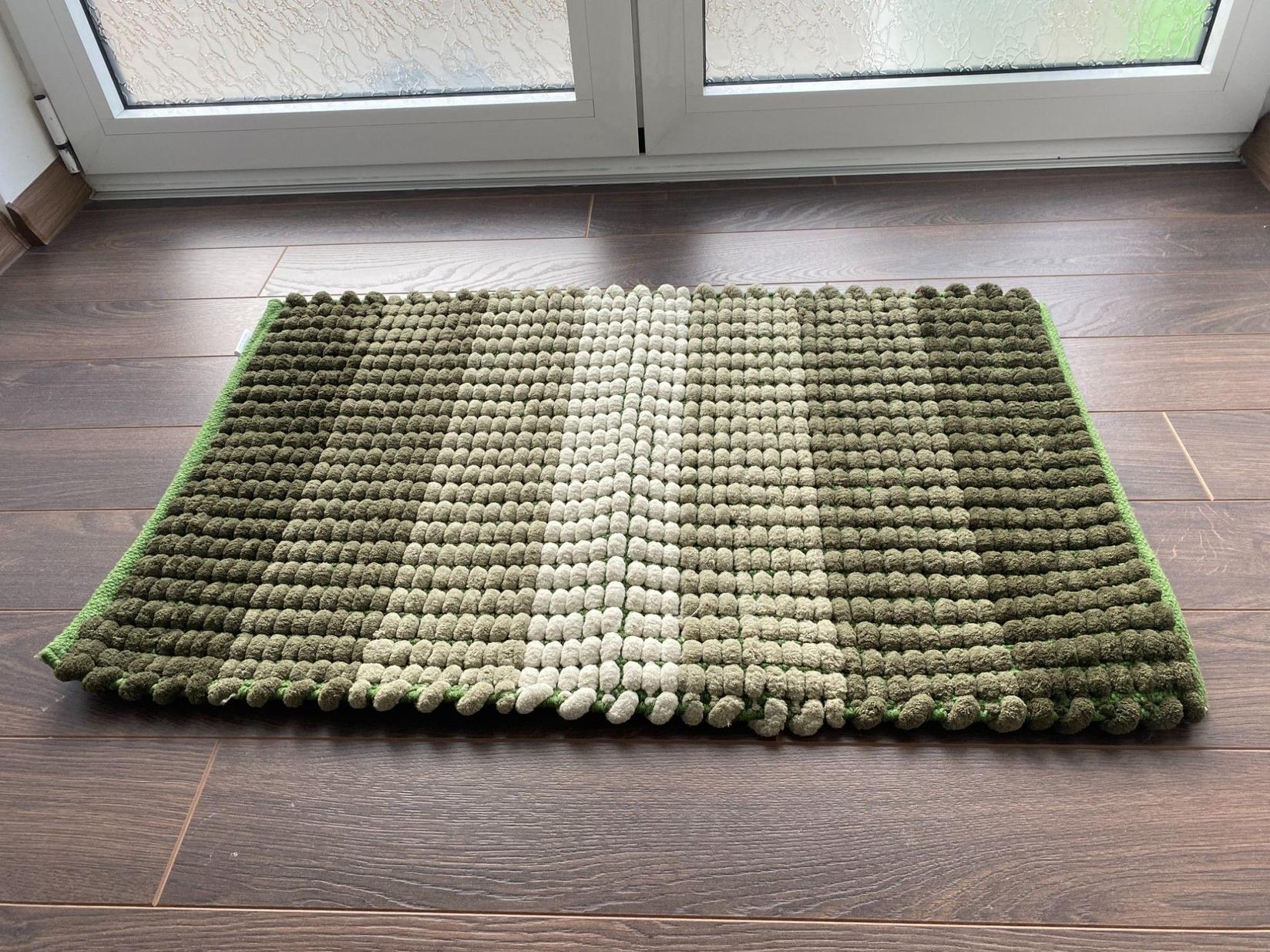 Viktorija Prostirka pletenica 50x80cm, Zelena