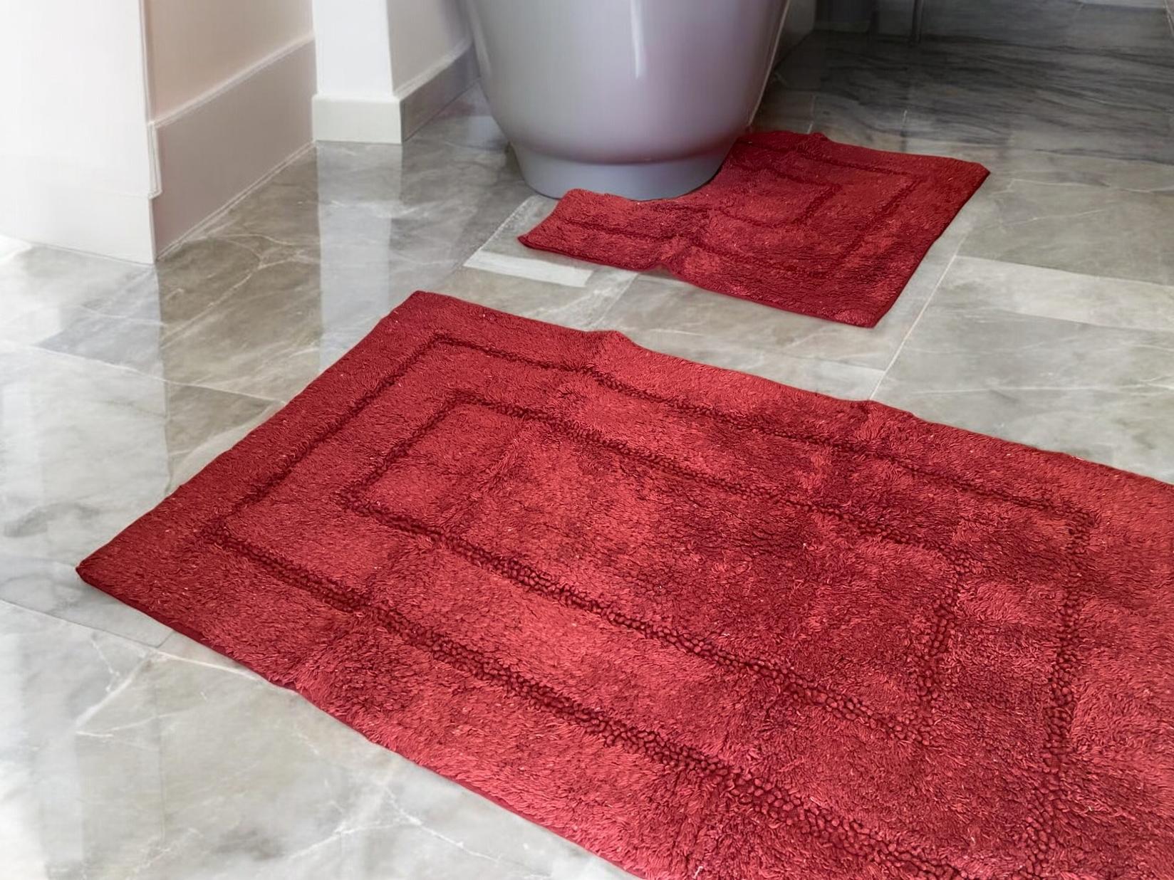 Viktorija Set za kupatilo 50×50cm i 50×80cm, Bordo