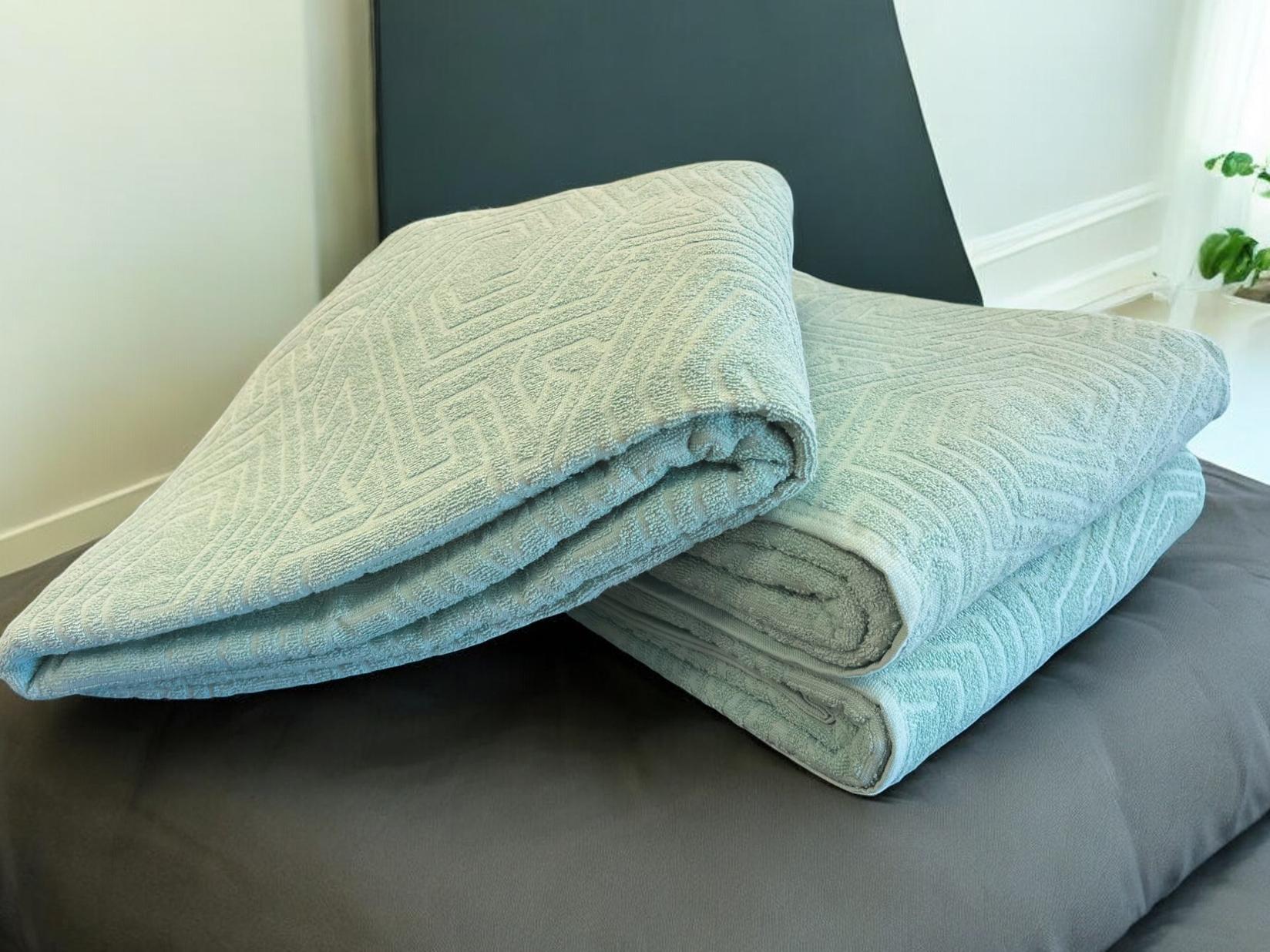 Viktorija Frotirni prekrivač, 200x240cm, Zeleni