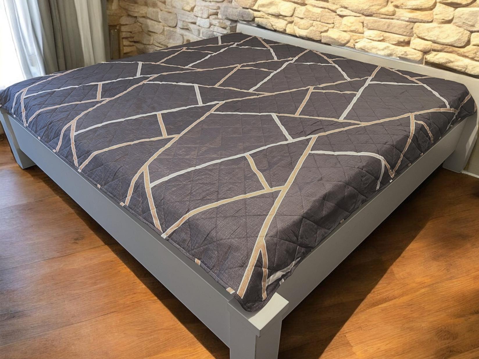 Viktorija Prekrivač 210x230cm PrintED, Teget