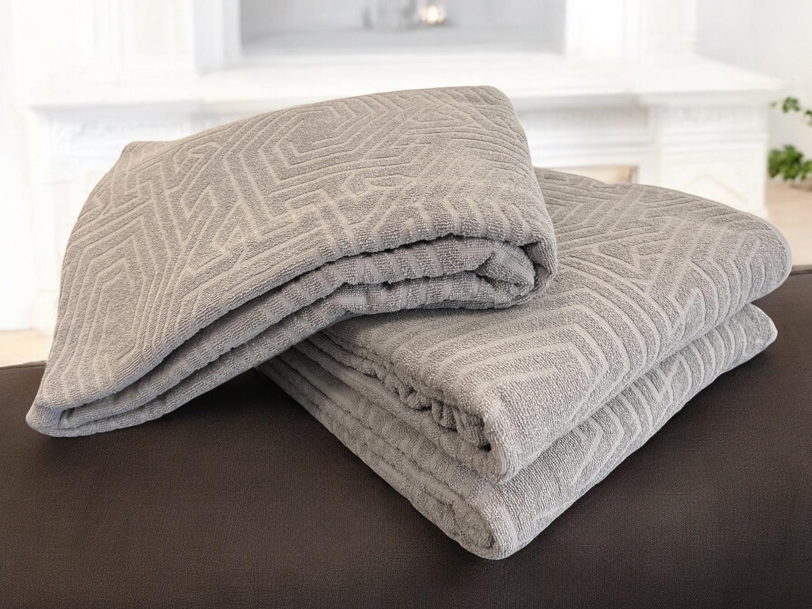 Viktorija Frotirni prekrivač, 200x240cm, Sivi