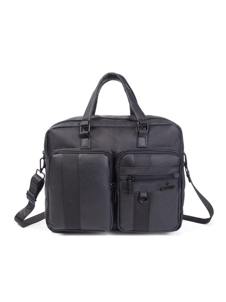 B. Cavalli Muška poslovna torba BC1186, Crna