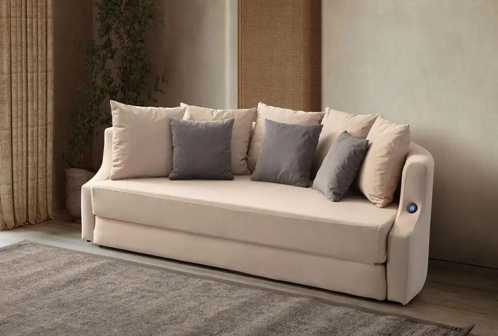 Atelier del Sofa Trosed na razvlačenje Letto, 230 x 120 x 70 cm, Krem