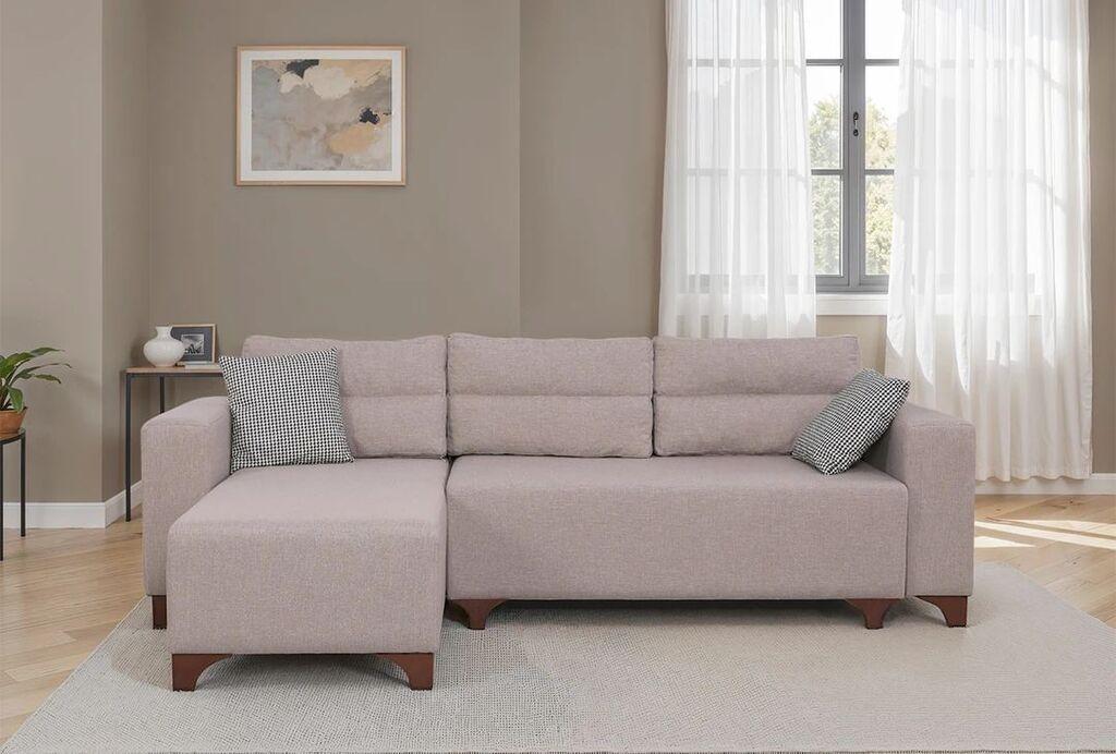 Atelier del Sofa Ugaona garnitura na razvlačenje Tloft Mini, 260 x 160 cm, Krem