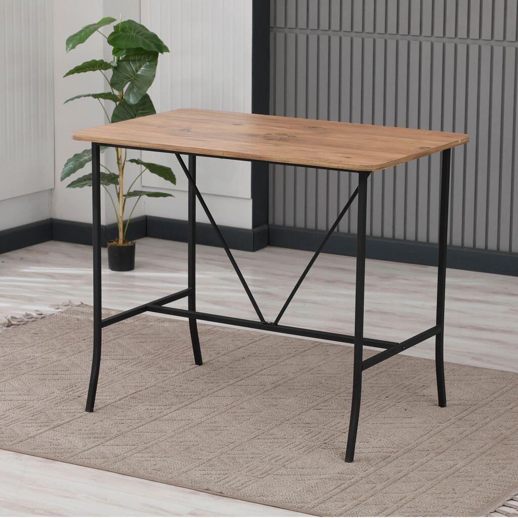 Hanah Home Barski sto Retro, Braon