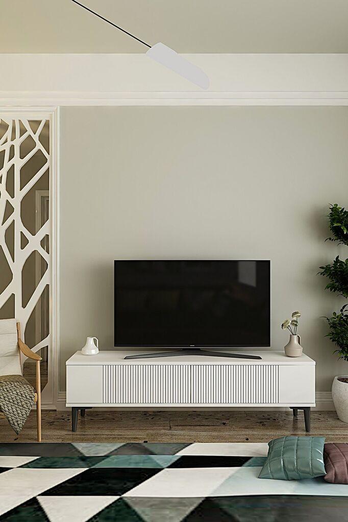 Hanah Home TV komoda Corsa 120, Bela