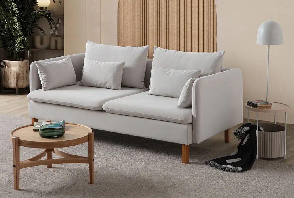 Atelier del Sofa Trosed Flexy, 195 x 100 x 75 cm, Krem