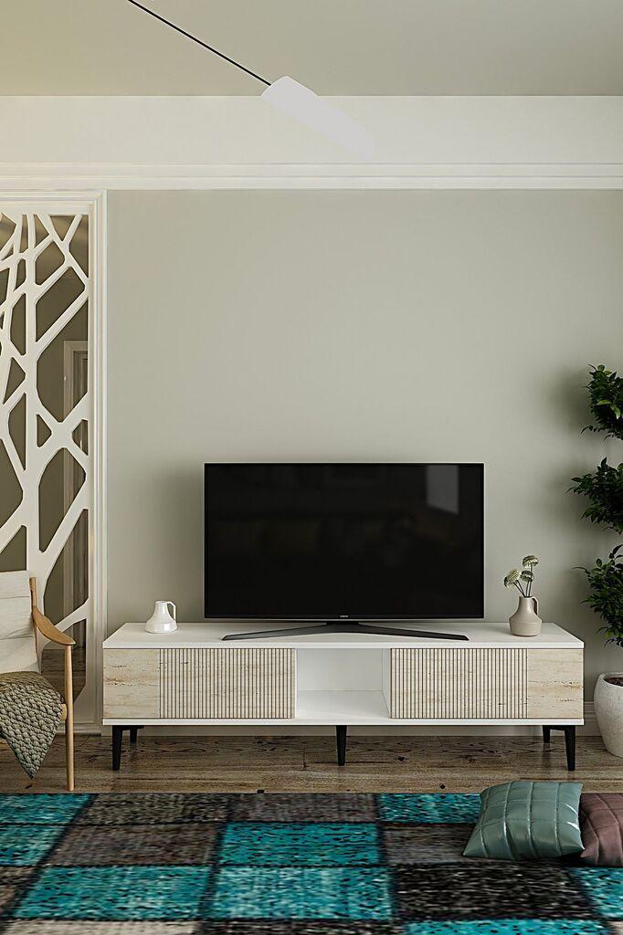 Hanah Home TV komoda Corsa 150, Bela