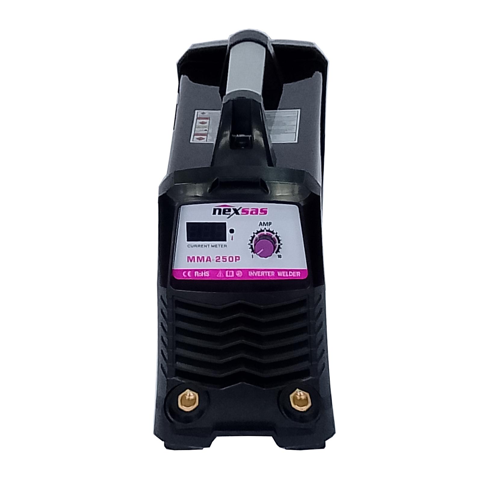 NEXSAS Aparat za varenje MMA-250P, 190A, 220V, Crni