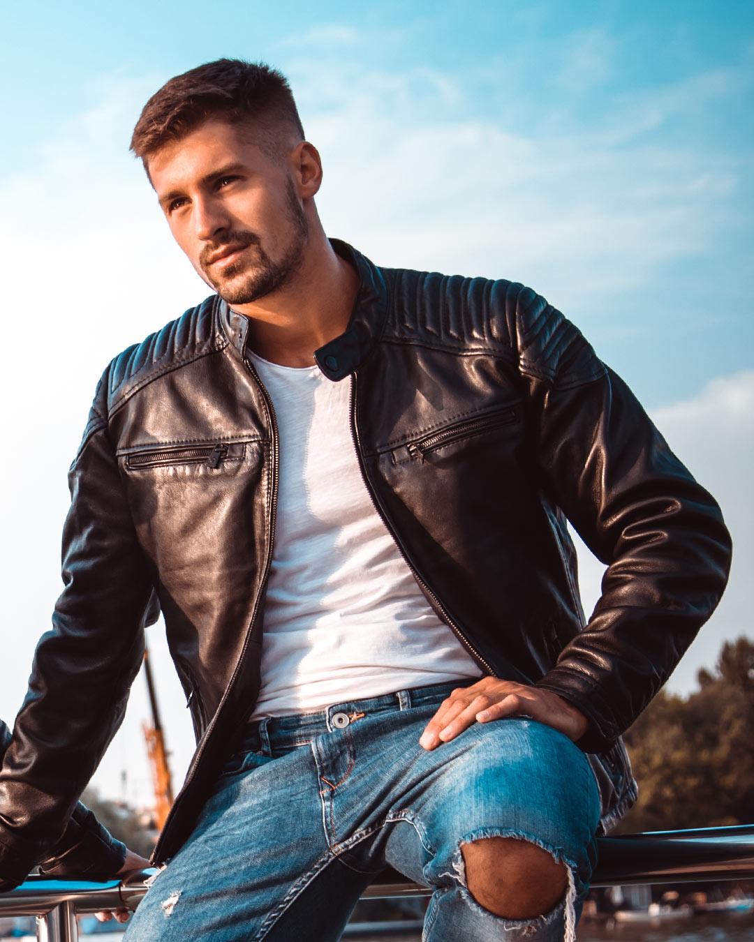 INVENTO Muška jakna Nik, Crna