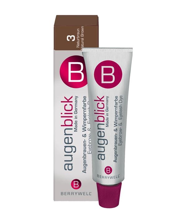 BERRYWELL Farba za trepavice i obrve, Broj 3, Braon