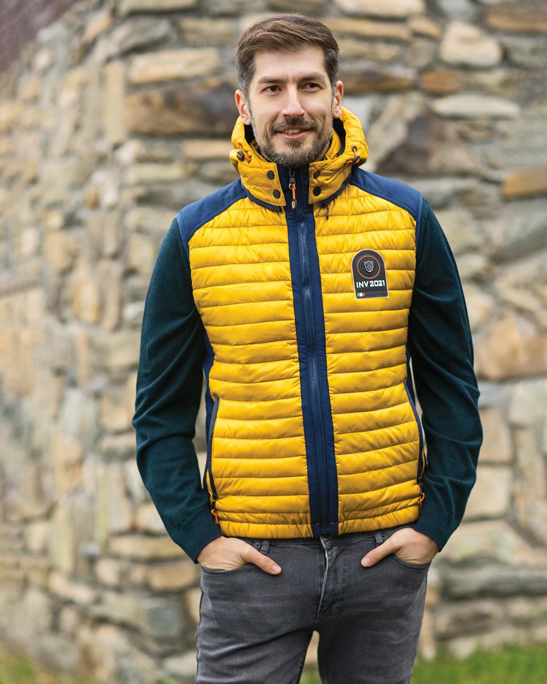 INVENTO Muški prsluk Jackson, Žuti