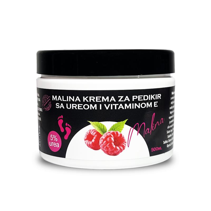 Krema za pedikir Malina, 500 ml