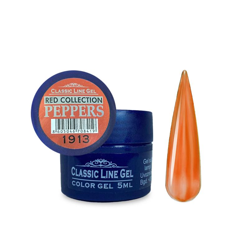 CLASSIC LINE Gel za nokte Peppers, 5ml