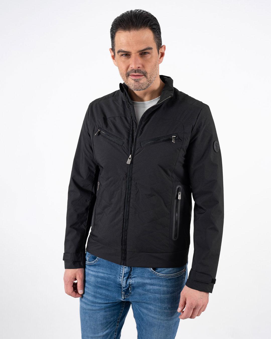 INVENTO Muška jakna Simone, Crna