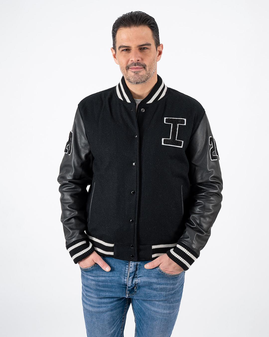 INVENTO Muška jakna Collage, Crna