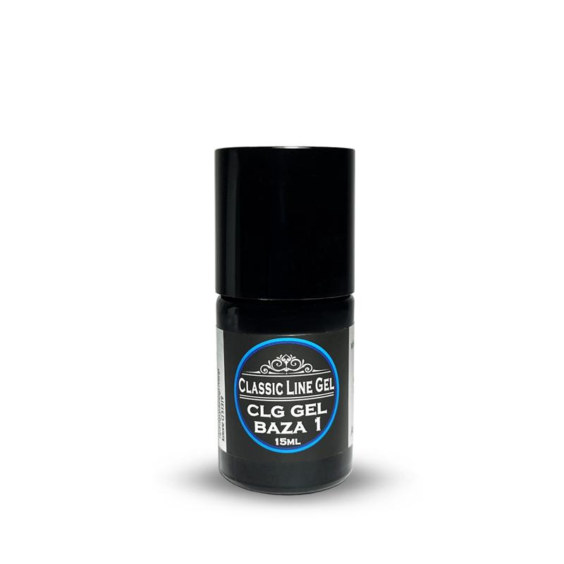 CLASSIC LINE Gel za nokte za nokte Baza 1, 15ml