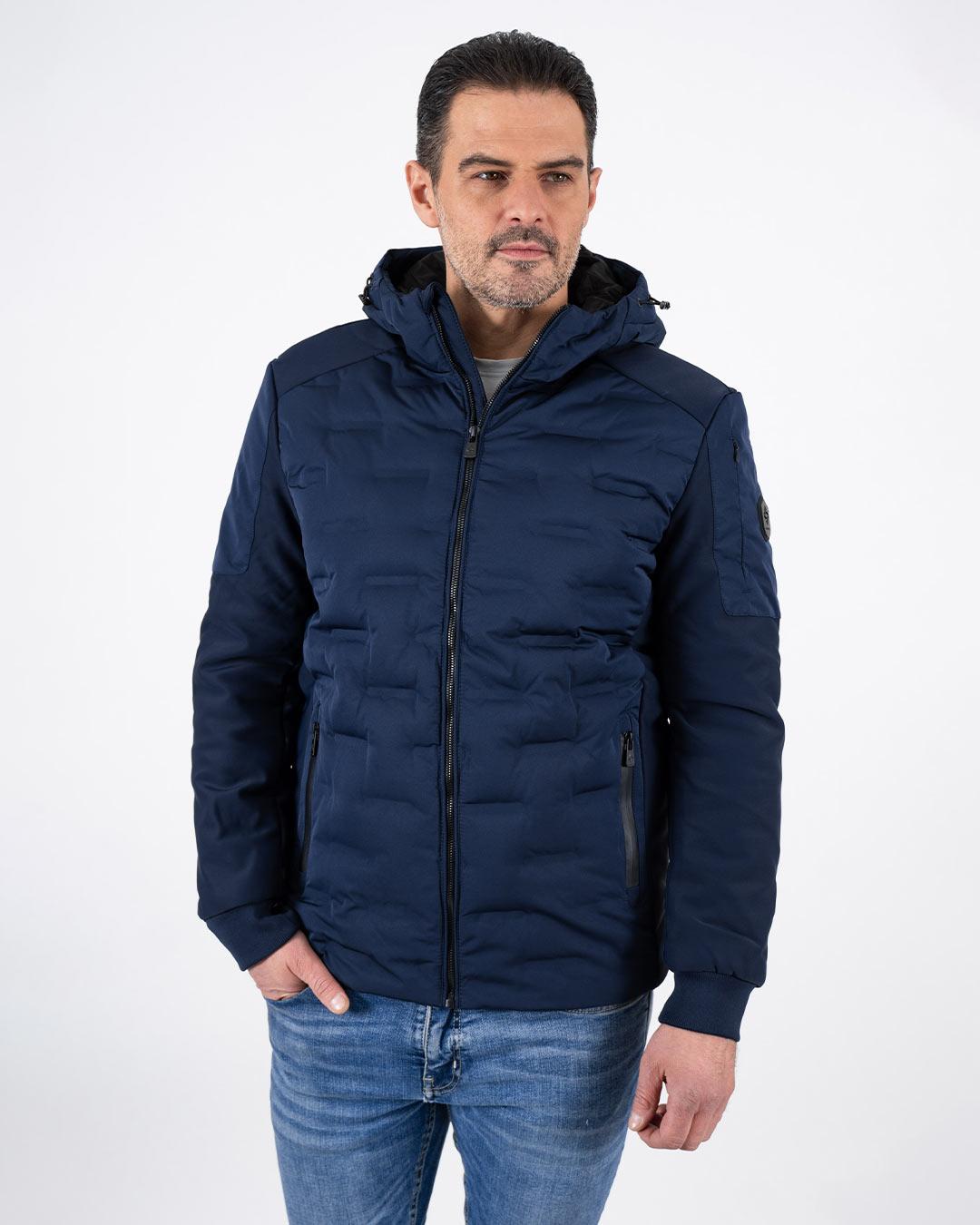 INVENTO Muška jakna Manuel, Teget