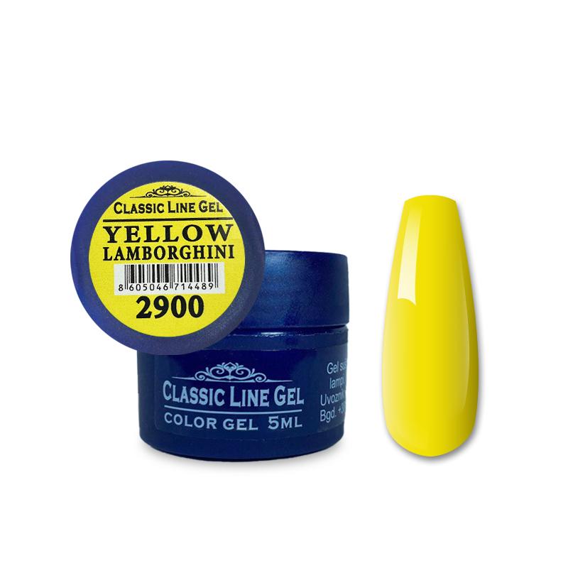 CLASSIC LINE Gel za nokte Yellow Lamborghini, 5ml