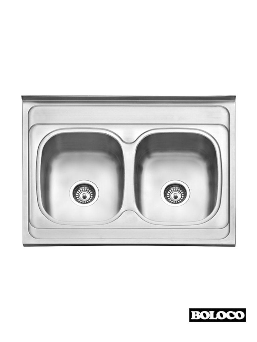 Boloco Nasadna sudopera BL 835, ø60, 80×60cm, Hrom