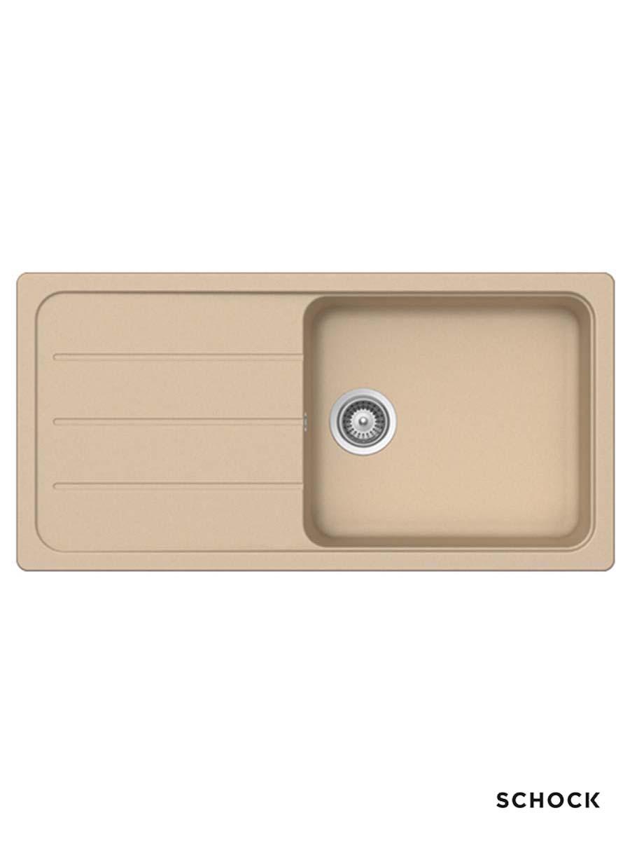 Schock Granitna ugradna sudopera Formhaus D100L, 100x50cm, Šampanjac