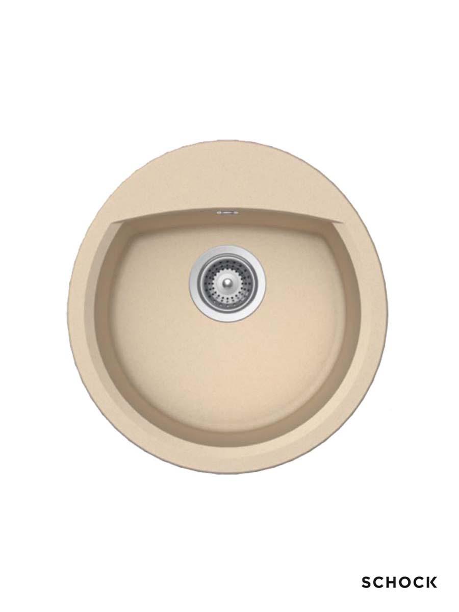 Schock Granitna ugradna sudopera Manhattan R100, 47x49cm, Šampanjac