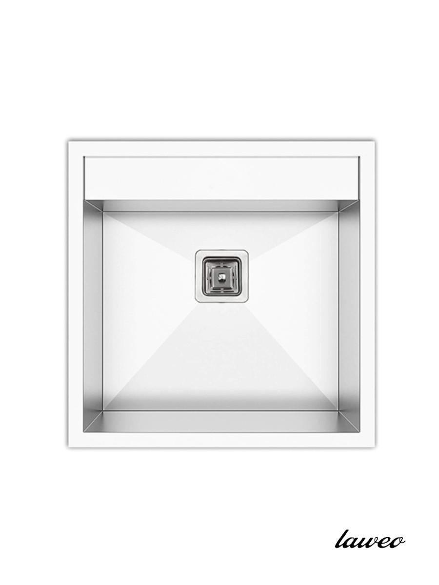 Laweo Ugradna sudopera AS218, 50×50cm, Sifon 9x9cm, Hrom