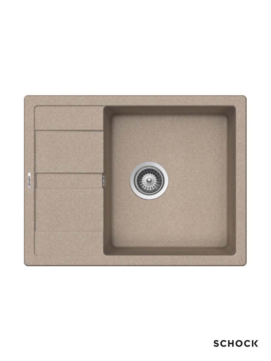Schock Granitna ugradna sudopera Ronda D-100L, 65x50cm, Boja peska