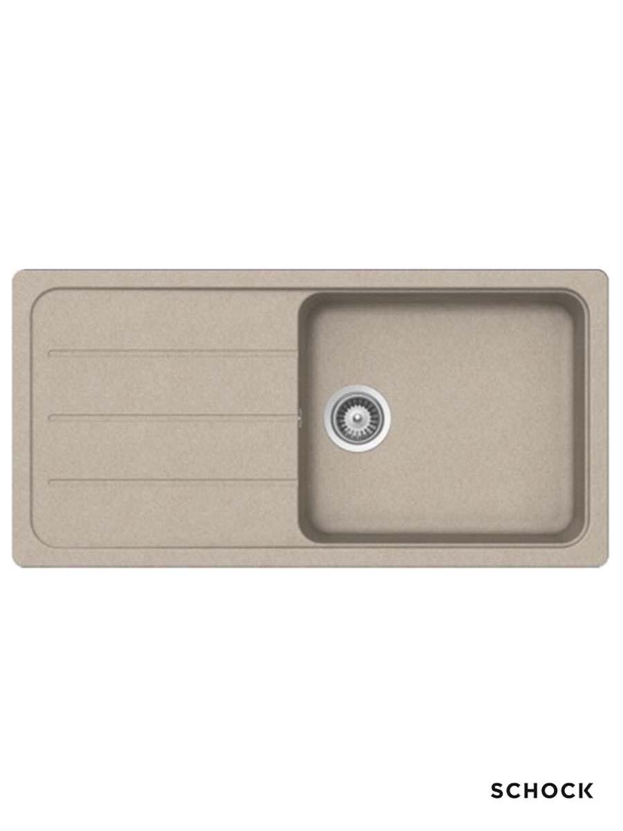 Schock Granitna ugradna sudopera Formhaus D100L, 100x50cm, Boja peska