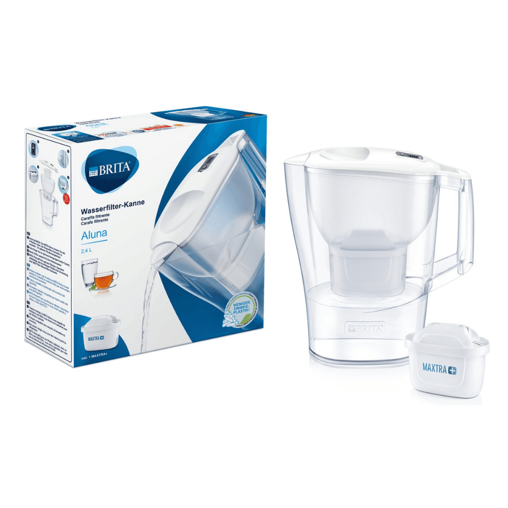Brita Bokal za filtriranje vode Aluna, 2,4l, Beli