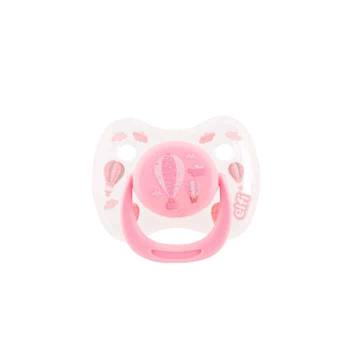 Elfi Silikonska varalica Baby Dream, 0-6m, Roze
