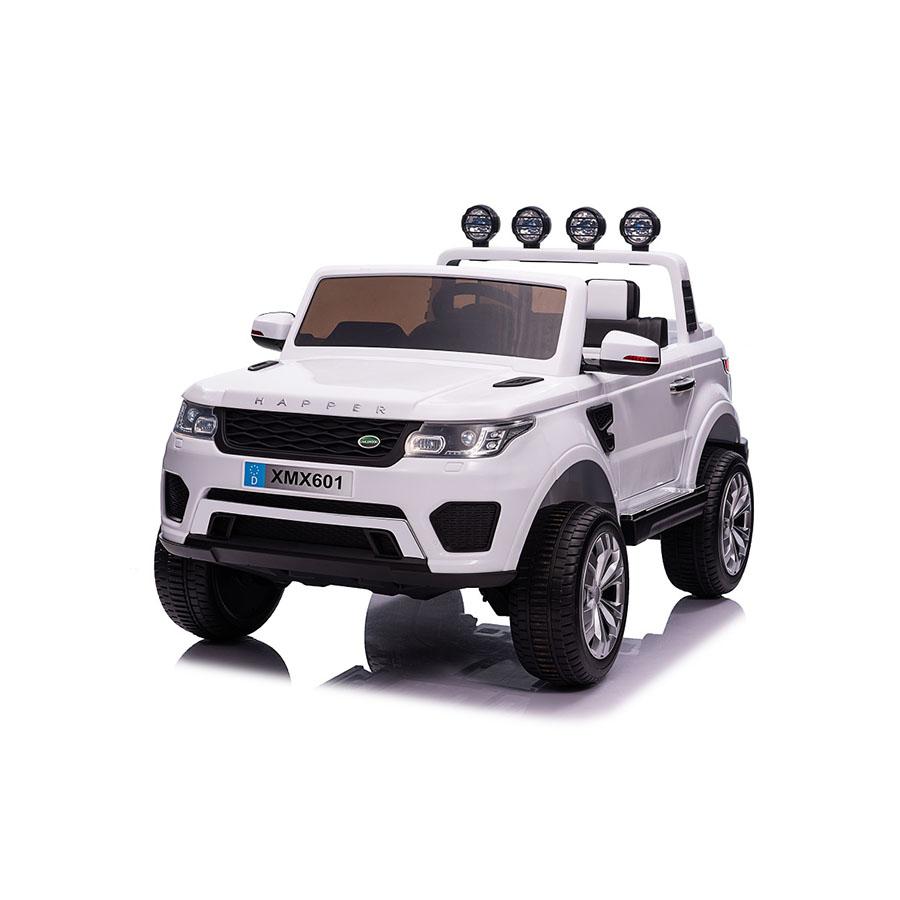 Eurobajk Dečiji automobil na akumulator Land Rover Happer, 4x4, 140W, Beli