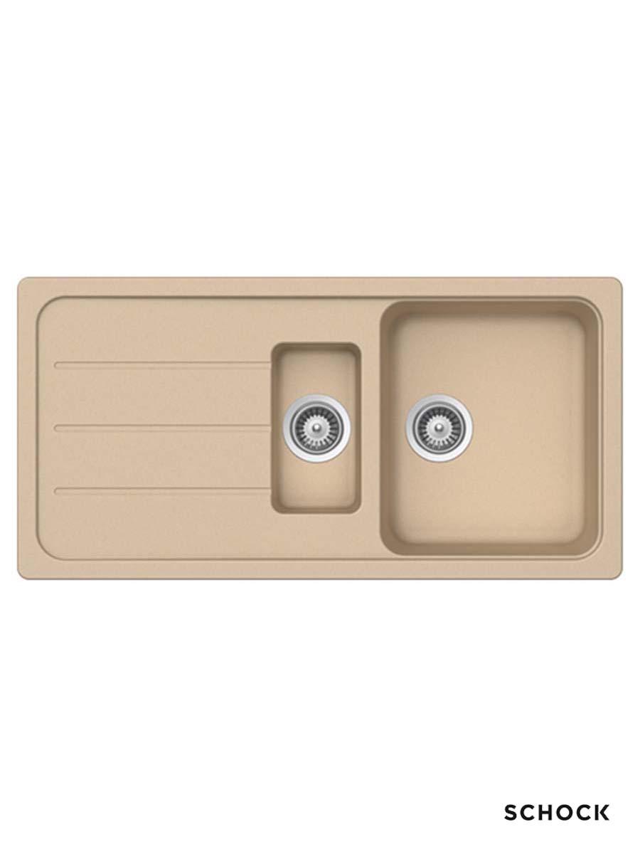 Schock Granitna ugradna sudopera Formhaus D150L, 100x50cm, Šampanjac