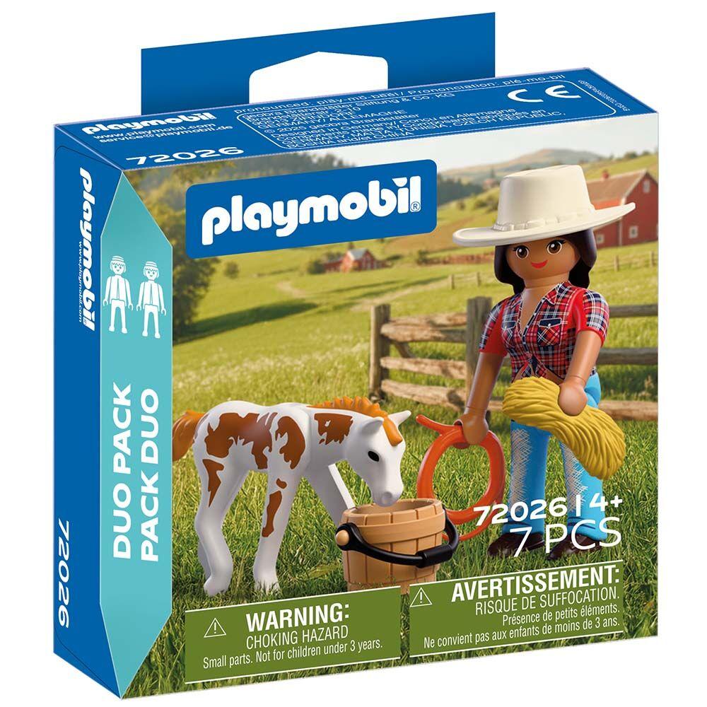 Playmobil Poni i farmer Duo pack