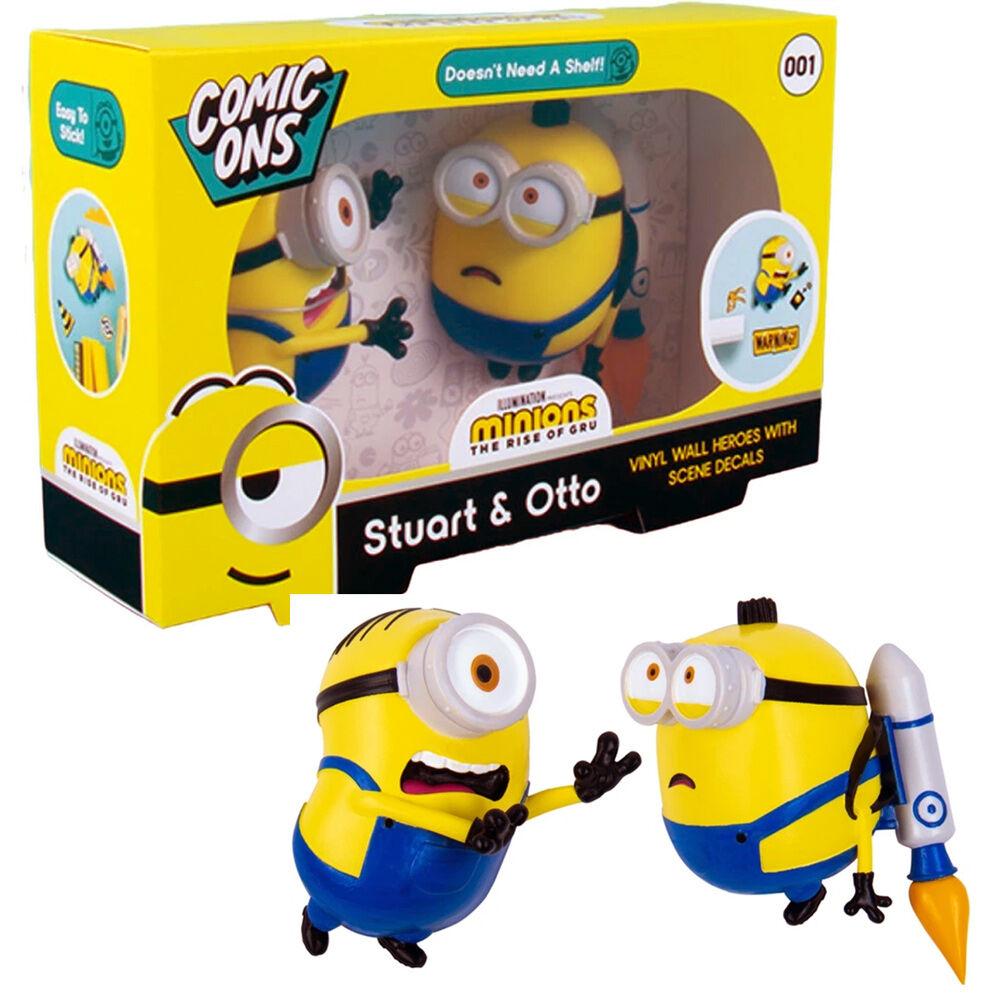 Zidne figure Stuart i Otto Minions