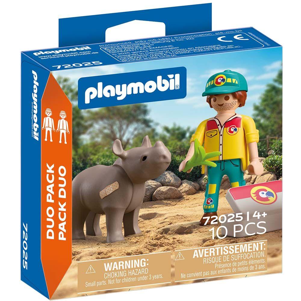 Playmobil Rendžer i nosorog Duo pack