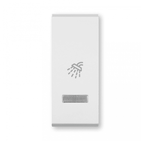 Aling Taster 65428.0, tus 1M sa indikacijom, Beli