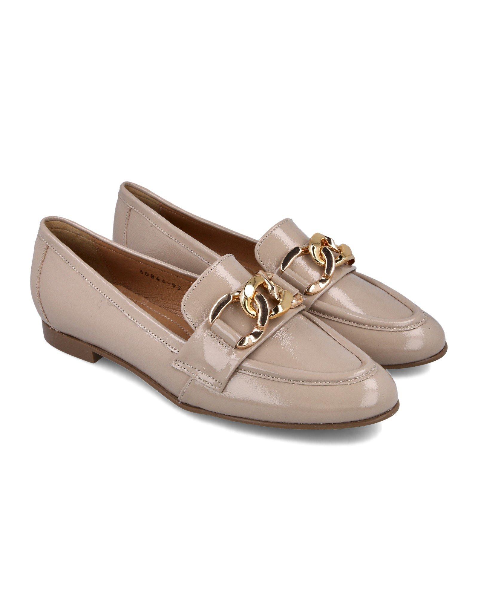 Paar Ženske kožne cipele, Bež