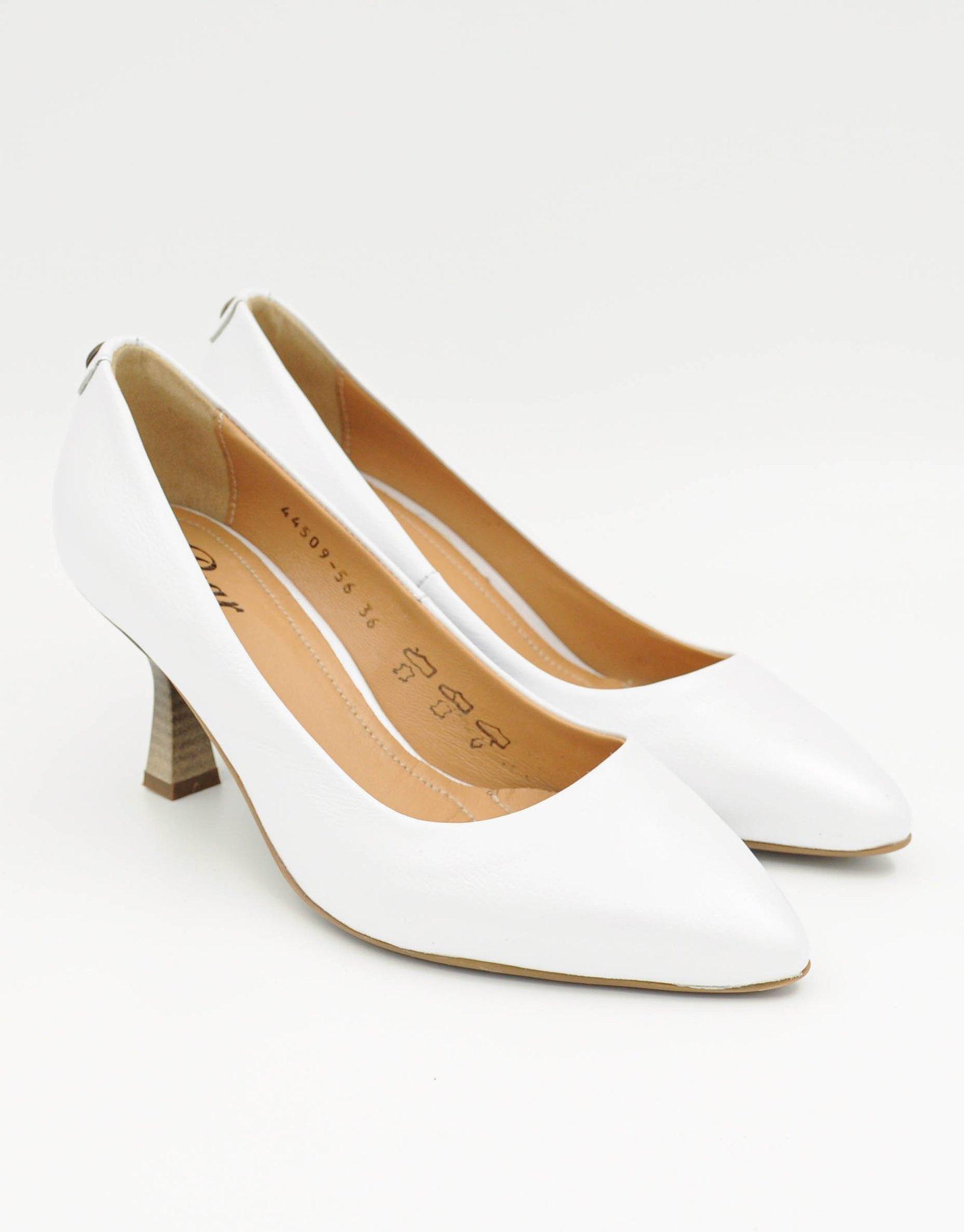 Paar Ženske kožne cipele sa petom 44509-56, Bele