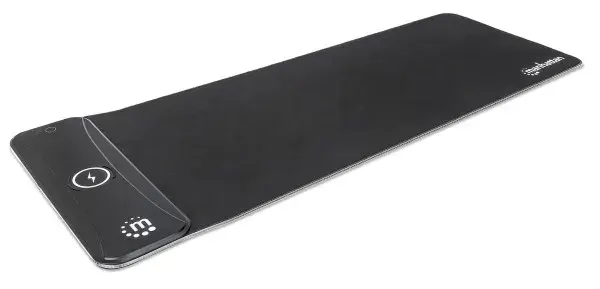 Manhattan Podloga za miš 425513, RGB, Sa bežičnim punjenjem