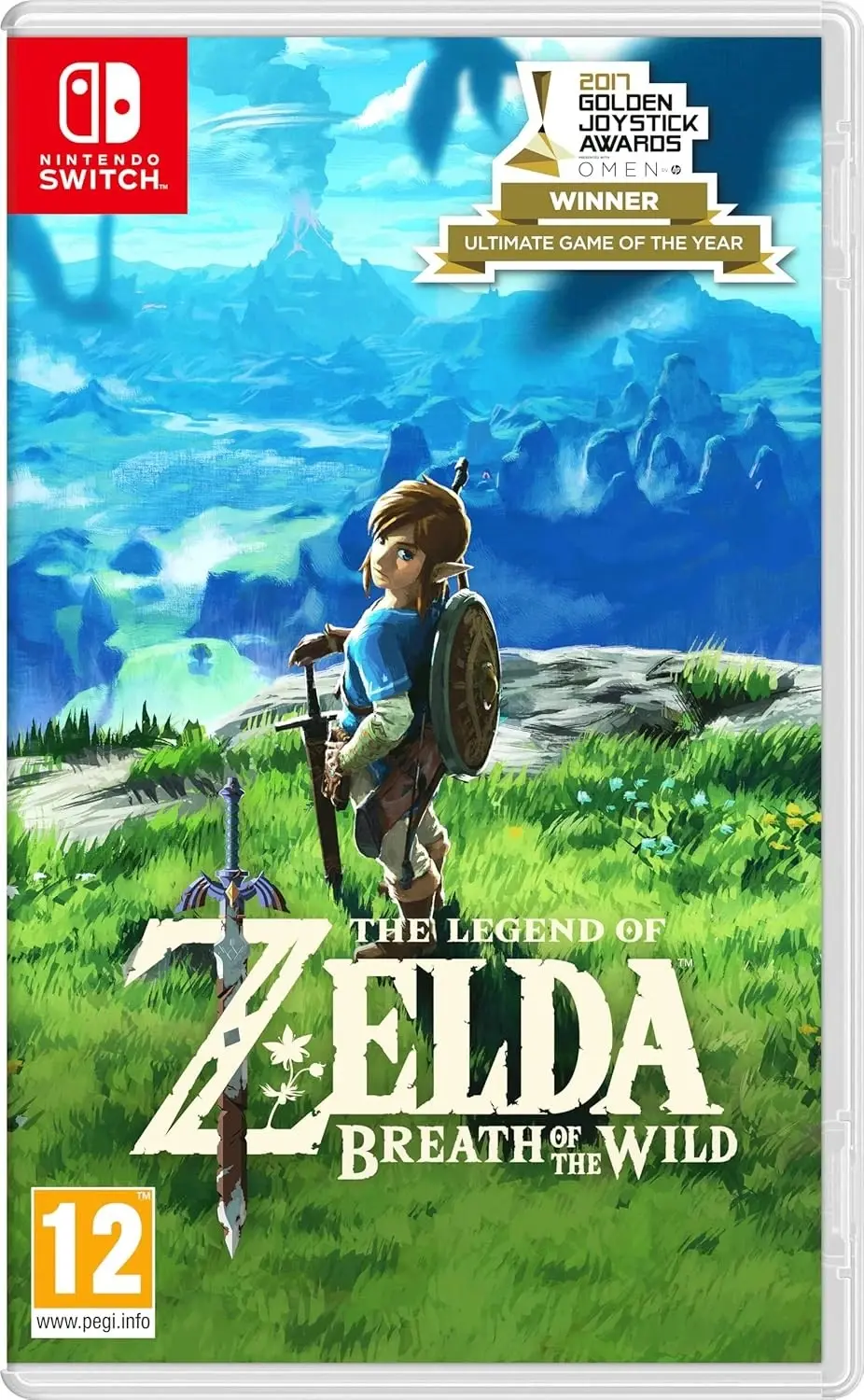 Nitendo Switch Igra The Legend of Zelda: Breath of the Wild, Akciona avantura, PEGI 12