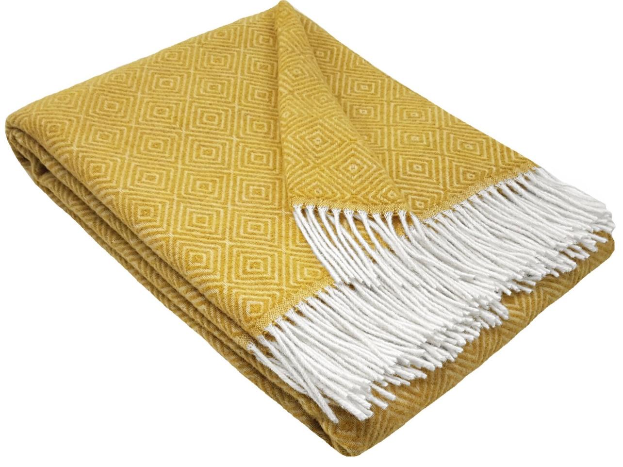 Vuna.rs Vuneno ćebe, 140x200cm, Žuto